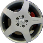Mercedes wheel ALY65310 rear silver